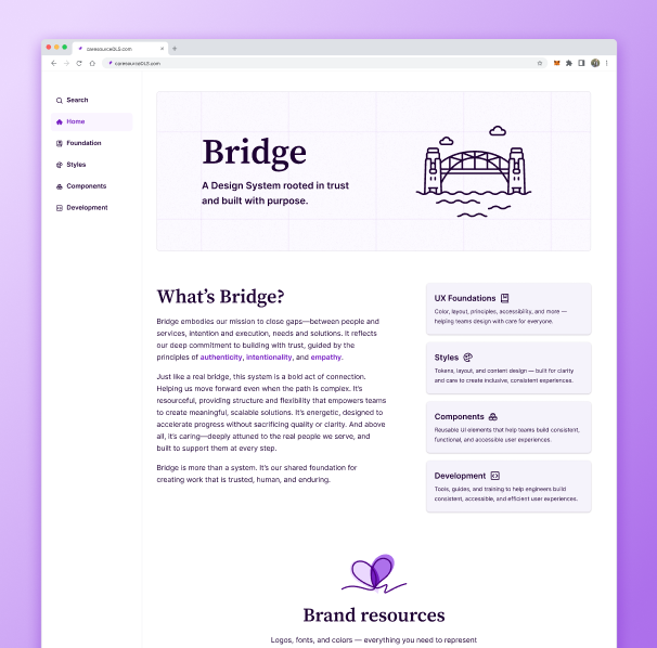 CareSource Design Language System (DLS)